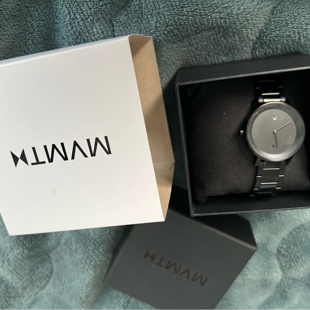 MVMT Signature II watch black new with box